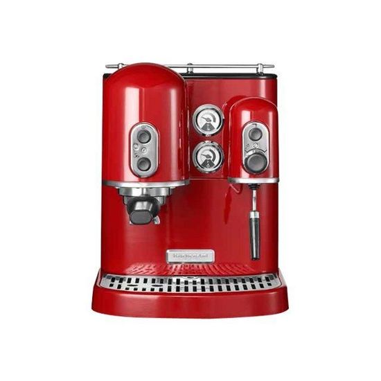 Kitchenaid Artisan 5KES2102 Machine a cafe avec buse vapeur Cappuccino 15 bar rouge empire Cdiscount Electromenager