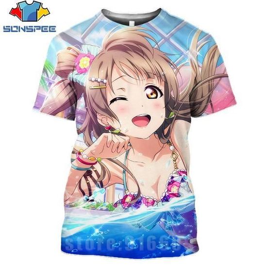 T-shirt Imprimé Léopard En 3D Pour Hommes Et Femmes, T-shirt