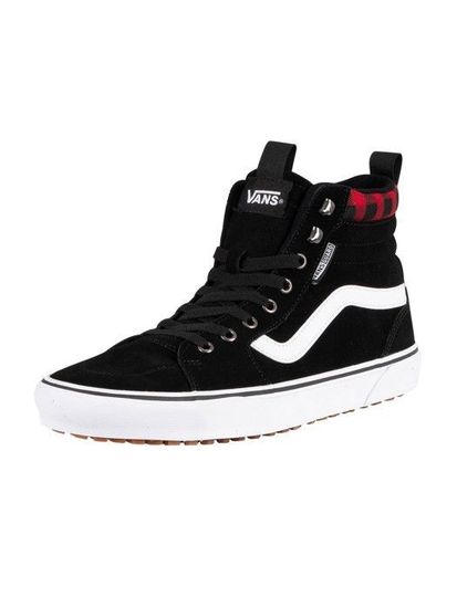 Vans carreaux haute outlet