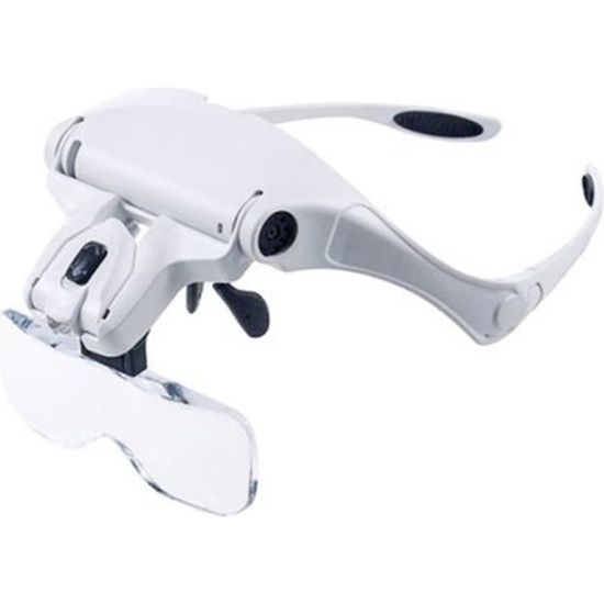 Loupes Grossissantes 160 %, Lunettes Mains Libres Pour La Lecture, L'Artisanat, Les Bijoux, Les Loupes Grossissantes 160 %, Lunettes Mains Libres Pour La Lecture, L'Artisanat, Les Bijoux, Les
