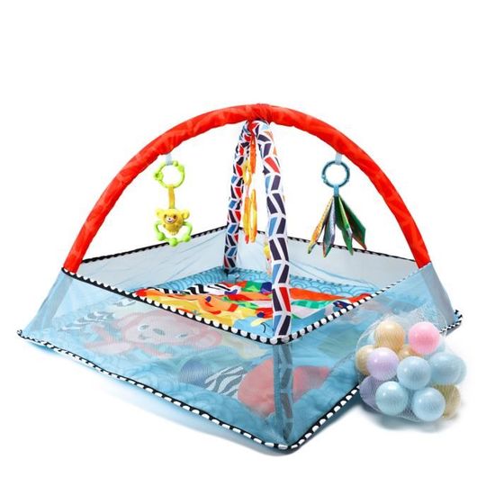 Tapis De Jeu Pour Bébé The Modern Ohana – Noir – 0-6 Mois – Avec Sac