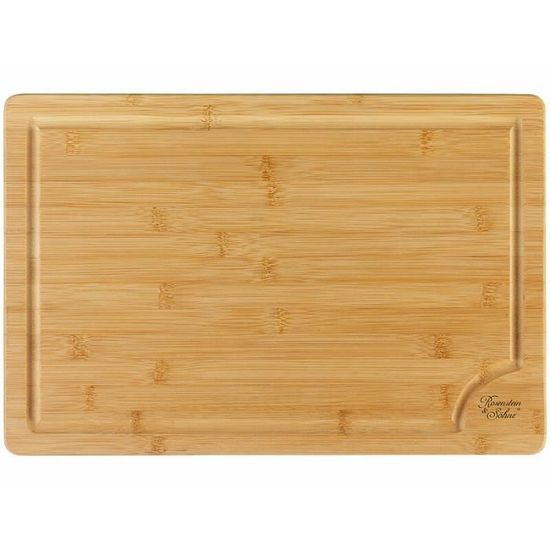 Lot De 2 Planches à Découper En Bambou écologique - Durables, Neuf, Couleur Beige, Fabrication 2025