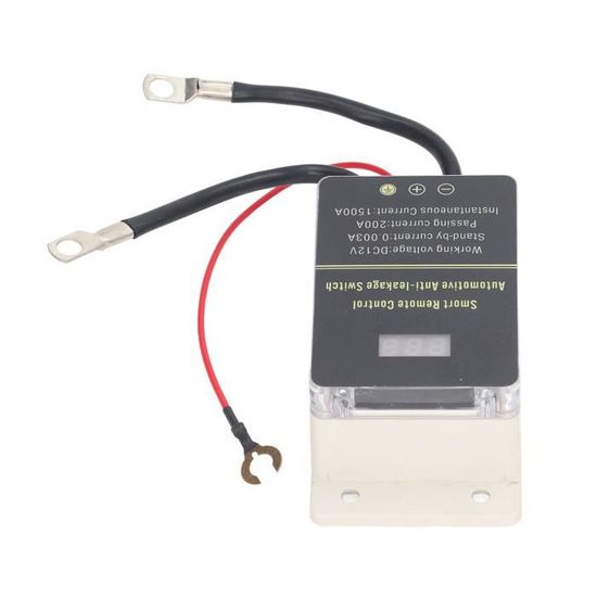 Coupure De Basse Tension De La Batterie Commutation Automatique Sur Le