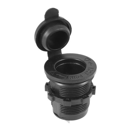 Prise Allume-Cigare, Prise Allume-Cigare éTanche 12V Prise De Pour Bateau Camion Golf ATV RV