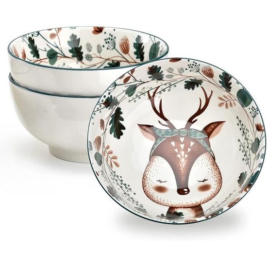 Bol De Soupe En Céramique Bol De Céréales Saladiers Fruits Dessert Bol