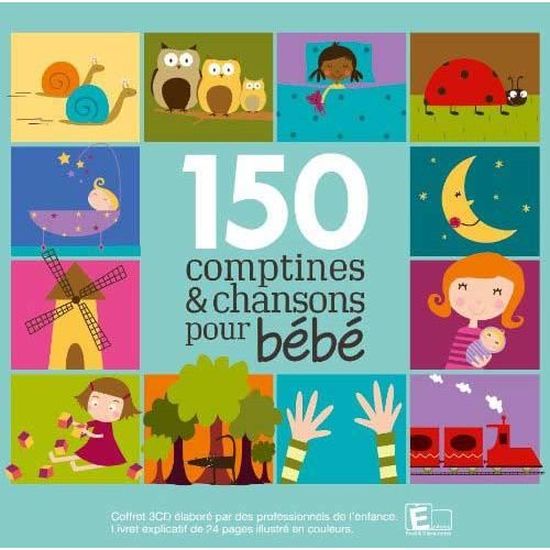 150 Comptines Pour Bebe By Compilation Cd Cdiscount