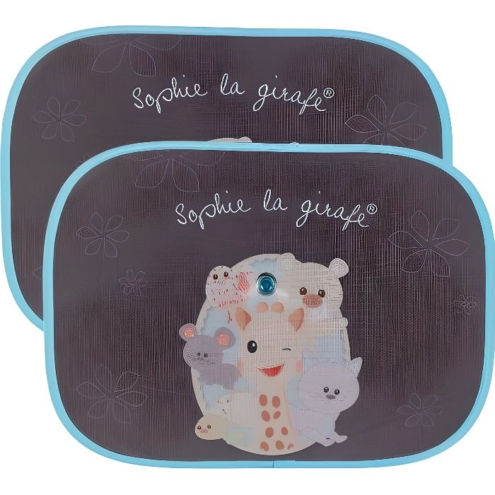 SOPHIE LA GIRAFE Set de 2 pare-soleil -