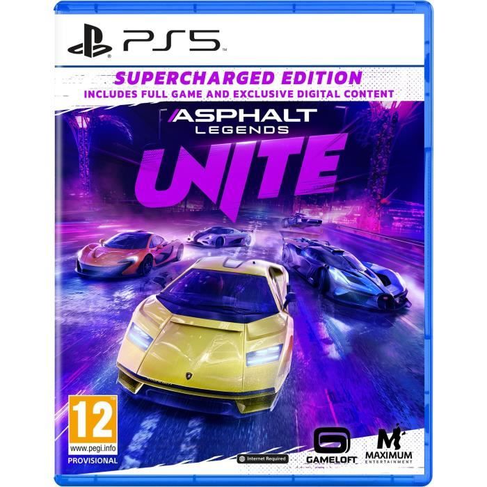 Just For Games Asphalt Legends Unite - Jeu PS5 - Supercharged Edition