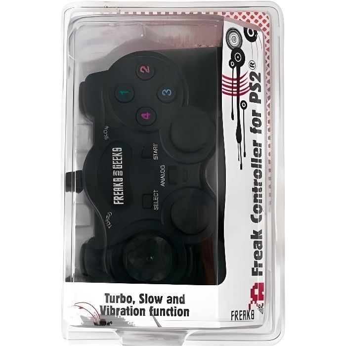 Manette noire PS2