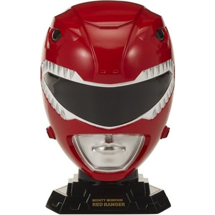 POWER RANGERS Casque Collector Echelle 1/4 Ranger Rouge