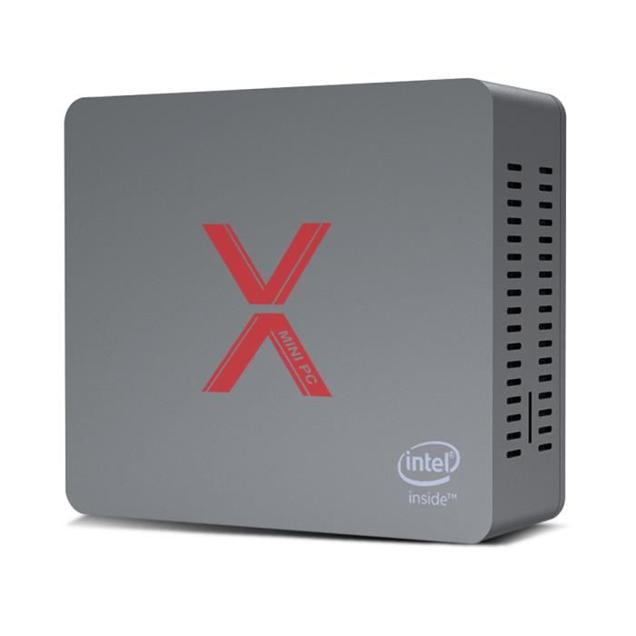 Beelink BT3-X Licence Windows 10 Mini PC Multimédia Office Ordinateur de Bureau RAM 4Go LPDDR4 64Go eMMC Intel Apollo Lake J3355,HDD