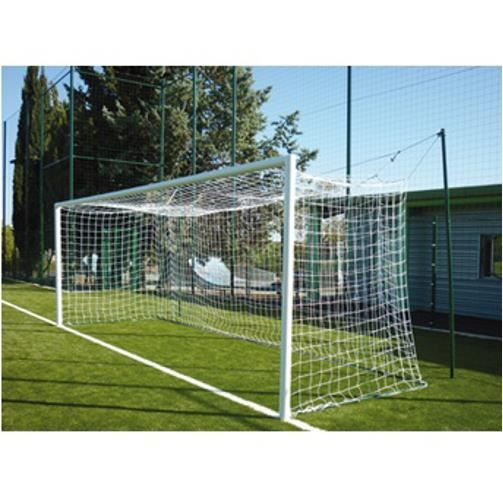 Filets de Foot à 11 noir, Ø 3mm, maille 145, forme européenne