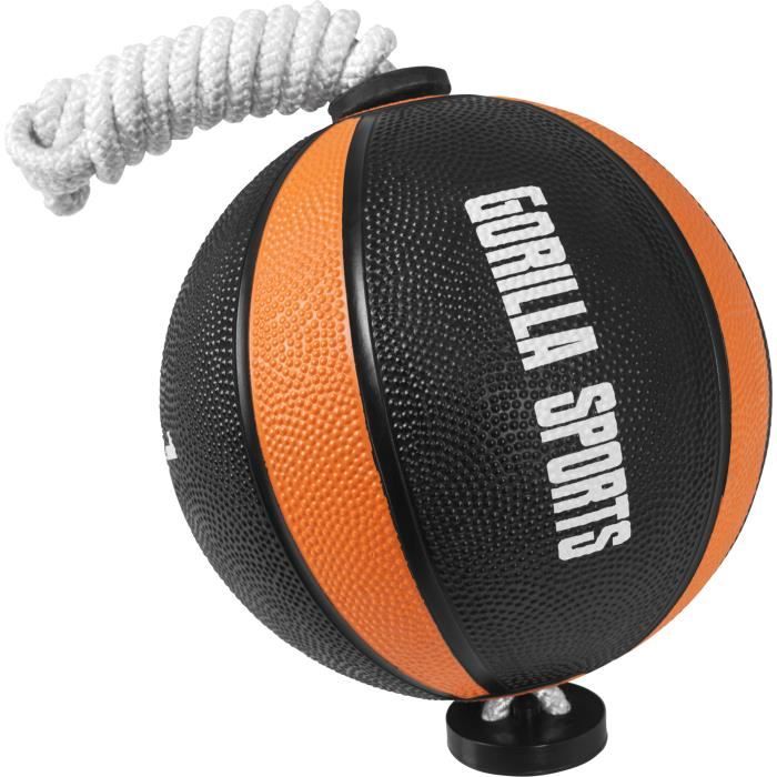 Gorilla Sports - Ballon d'exercice avec corde de tornado ball - 1KG
