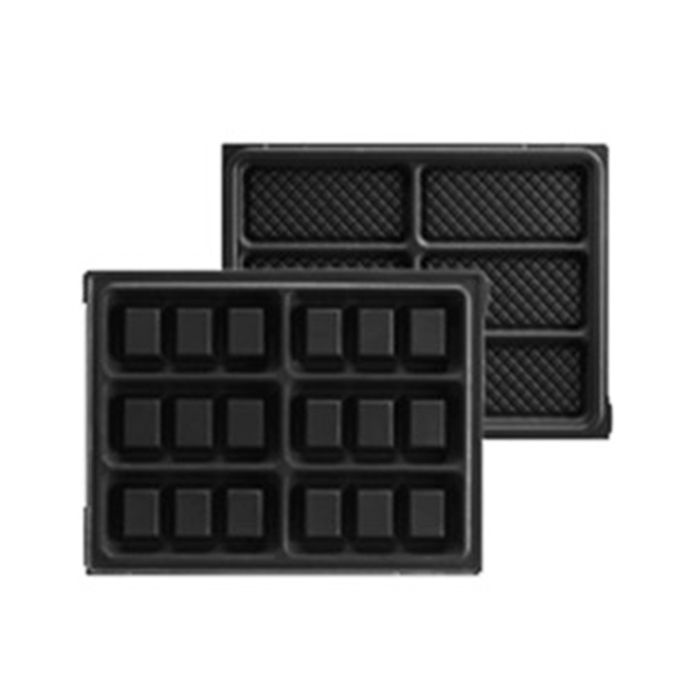 LAGRANGE Accessoires 020322 Jeu de plaques gaufrettes Tarti' Gaufres
