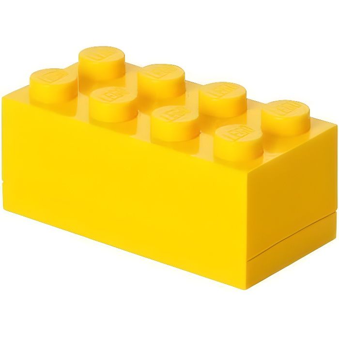 LEGO Mini boite de rangement - 40121732 - Empilable - Jaune