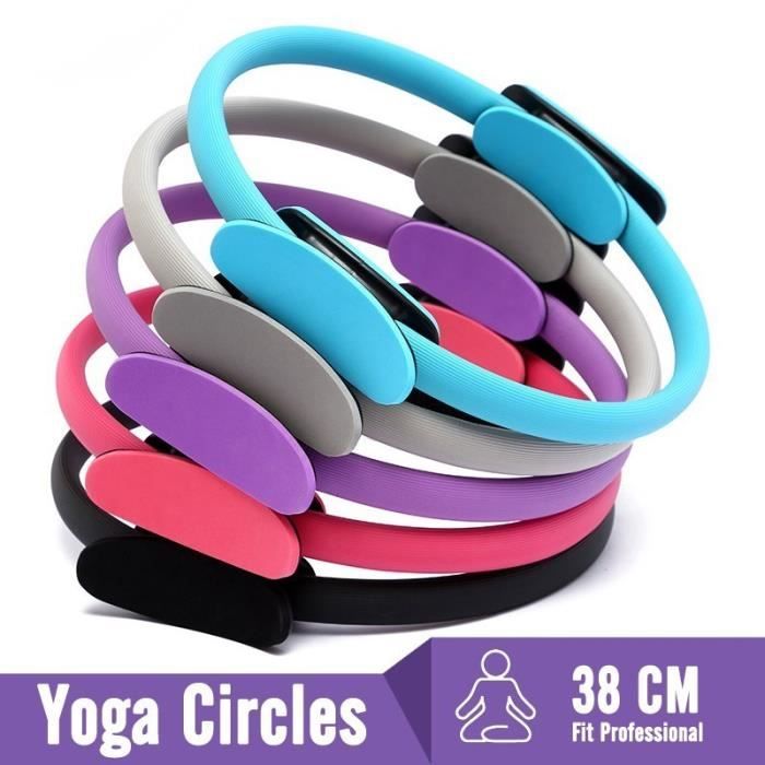Pilates Anneau d’exercice cercle de resistance Anneau d’entrainement Anneau de yoga gris - Bague de résistance Yoga Pilates Circle