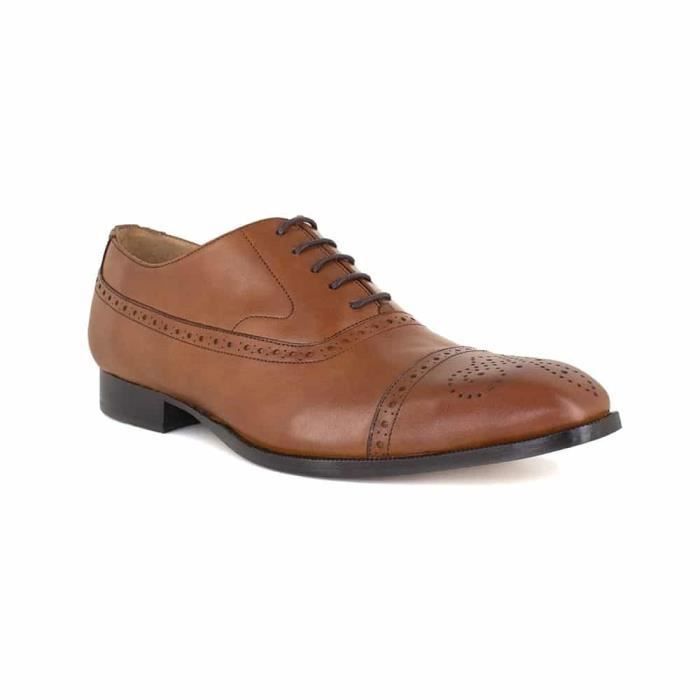 Richelieu Homme J.Bradford Cuir Cognac JB-GENK