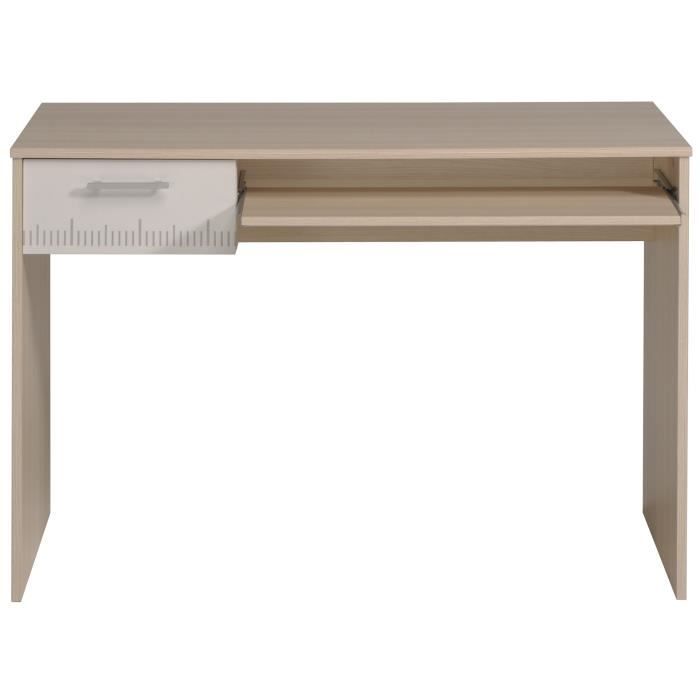 CHARLEMAGNE Bureau Acacia/Blanc