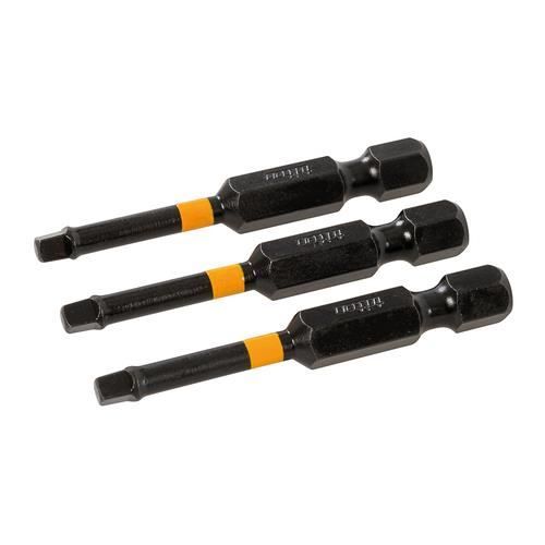 Triton 808199 - Lot de 3 embouts de vissage impact carrés