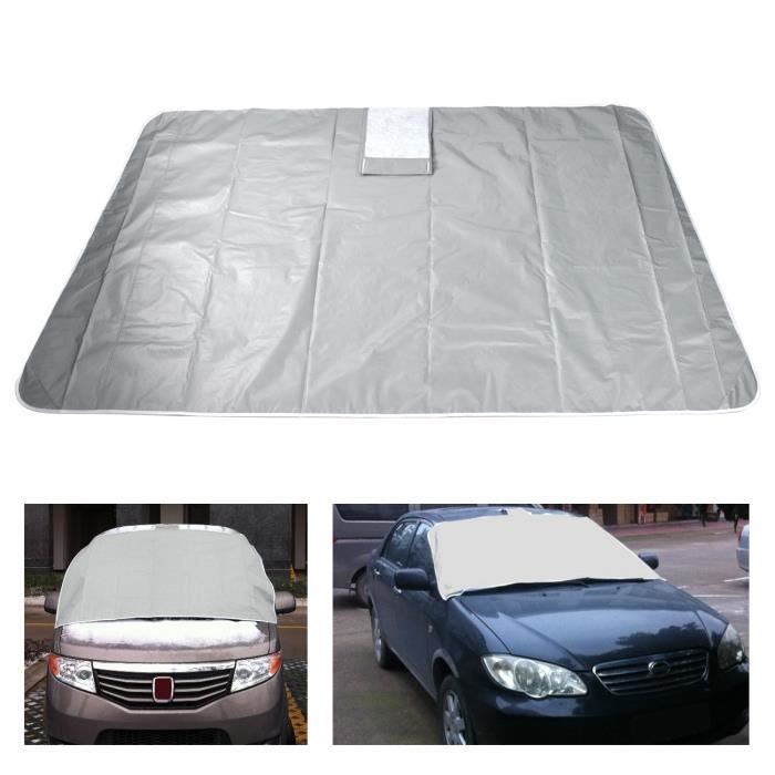 TRIXES Couverture magnétique pare-brise voiture givre glace & neige