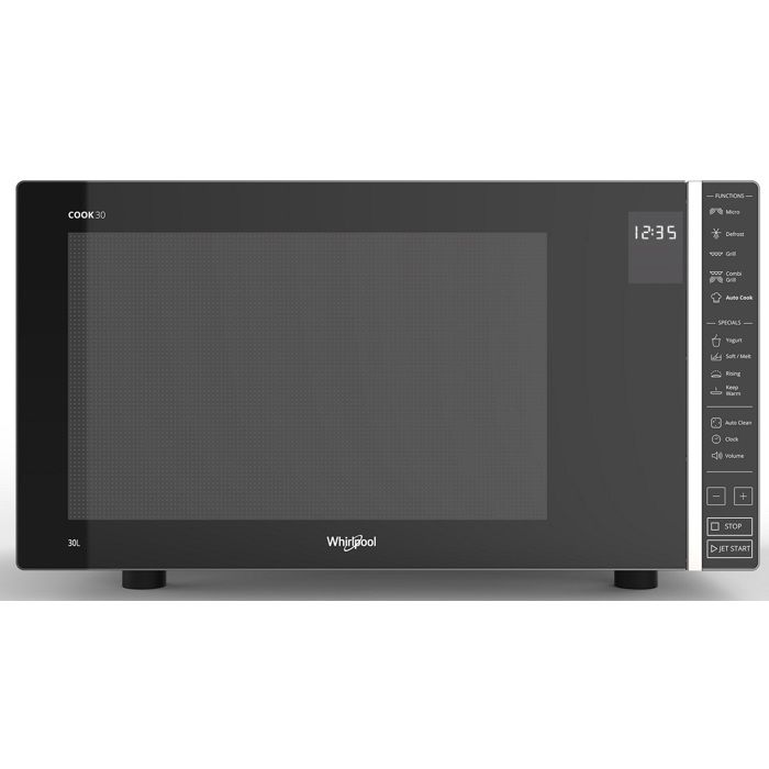 30 L 900 W + Gril 1050 W- Electronique - Cook 30 - 16 rec. Auto - Fondue-Cavité peinte -Noir-silver