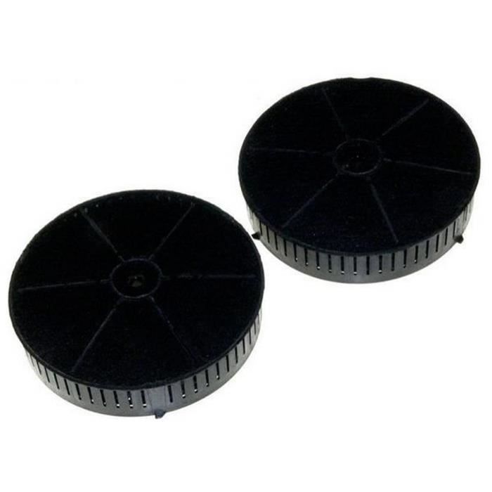 Lot de 2 filtres charbon T57 (260890-1168) - Hotte - WHIRLPOOL, ARISTON HOTPOINT, ELICA, ELECTROLUX, BAUKNECHT, INDESIT, AEG, IKEA