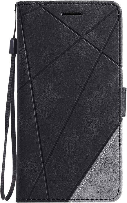Étui Ceinture Magnétique Pour Téléphone Emporia Simplicity Glam - Noir, Simili Cuir, Avec Dragonne