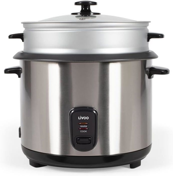 Cuvette Intérieure En Inox 1,6 L Pour Cuiseur à Riz - Remplacement Sans Revêtement, Cuisson Saine