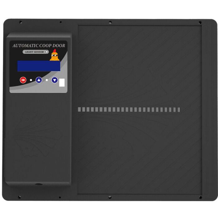 Meilleurs prix pour Porte Poulailler Automatique avec Minuterie LED, Ouvre-Porte Horizontal pour Poulets, Canards et Oies
