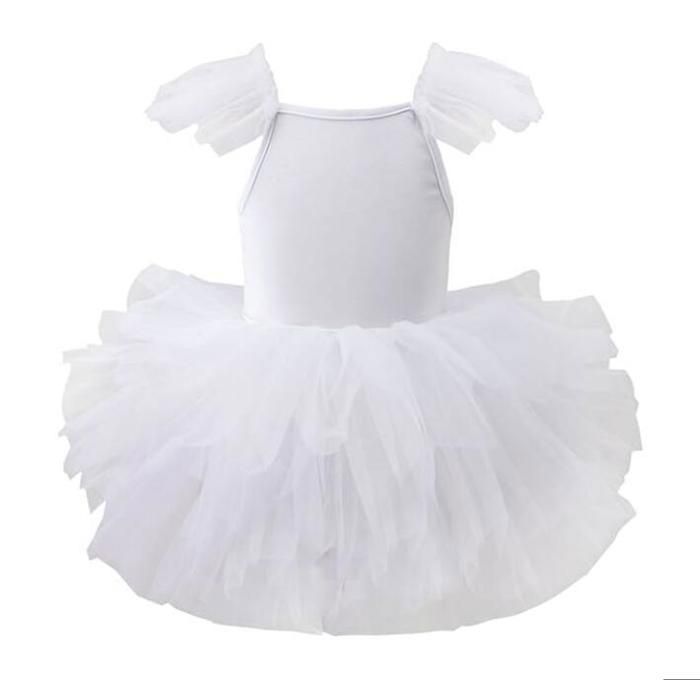 Robe Tutu Brillante Pour Petite Fille - Tissu Doux Respirant, Taille Extensible, Pour Danse, école, Occasions Spéciales