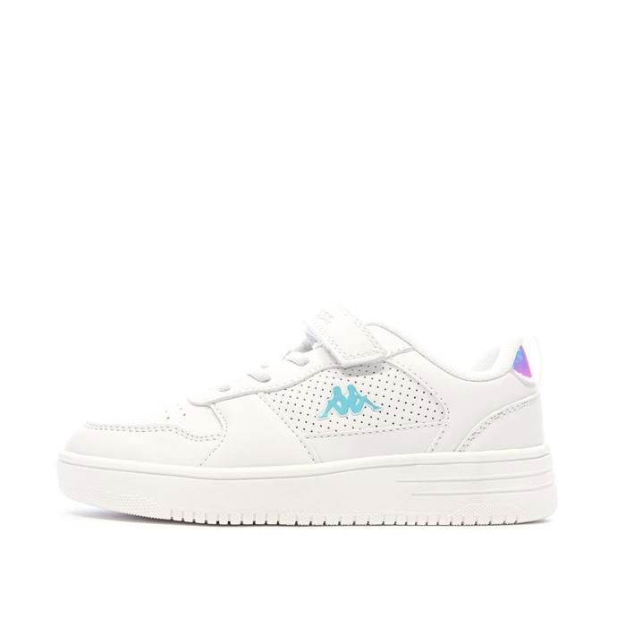 Kappa Baskets Blanches/Turquoises Garçon Kappa Falcon