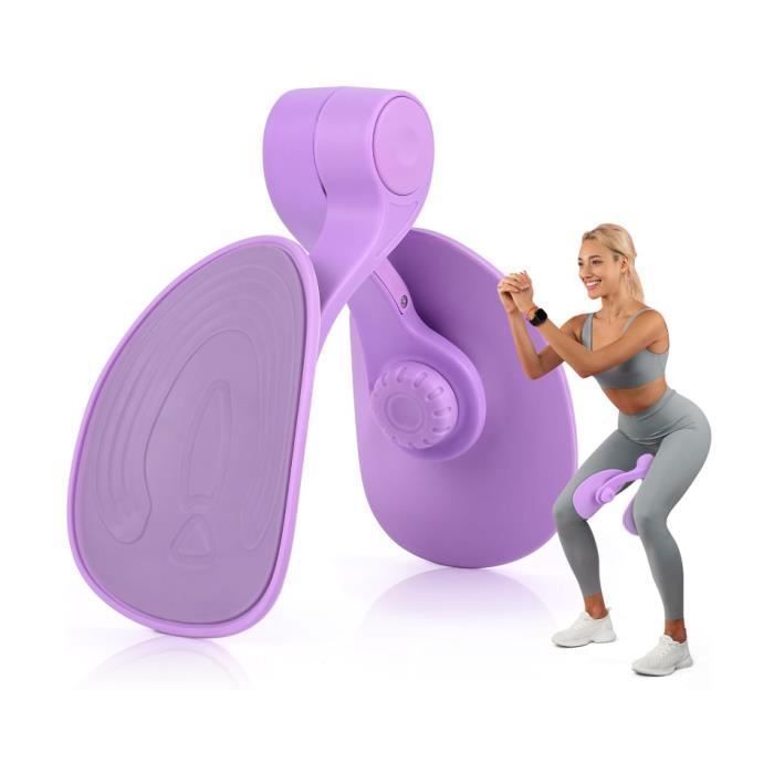 Hip Trainer Exerciseur - Renforcement Du Plancher Pelvien Et Des Cuisses, Avec écran Compteur - Rose, Portable