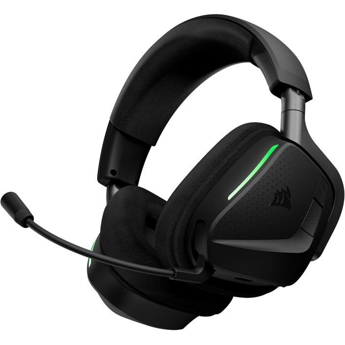 Corsair Void v2 Max sans Fil Xbox Casque Gaming — 70 Heures Batterie 'audio Spatial Dolby Atmos 2.4GHzBluetooth 'éclairage RGB iCUE — Xbox Playstation PC Switch Mac Mobile — - vue 10