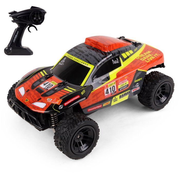 Buggy Off Road 410 Dakar RC télécommandée - TURBO CHALLENGE - 097764 - Échelle 1/18 - Dès 6 ans
