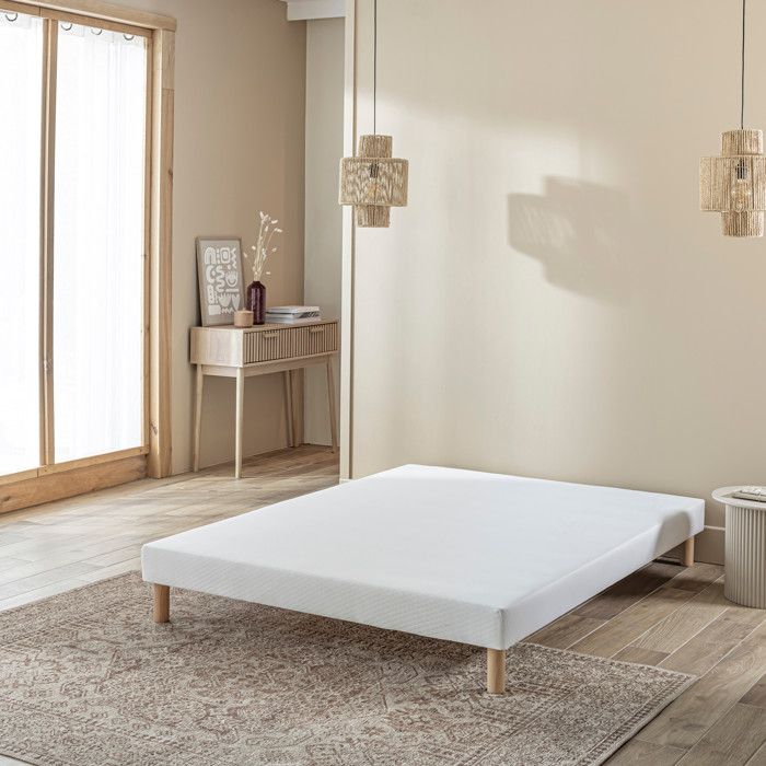 Sommier tapissier 13 cm Éveil 90x180 Blanc - Terre de Nuit Sommier tapissier 13 cm Éveil 90x180 Blanc - Terre de Nuit