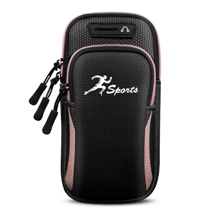 Gosknor Brassard De Course Pour Téléphone – Compatible IPhone Pro Max Plus (16-11) Et Galaxy S24/S10, Noir PPU