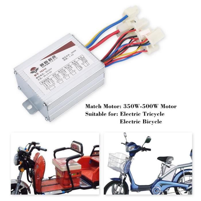 bo/îte de contr/ôleur balay/ée par v/élo /électrique de scooter de v/élo /électrique avec la poign/ée dacc/él/érateur Contr/ôleur de vitesse de moteur de 36V 800W