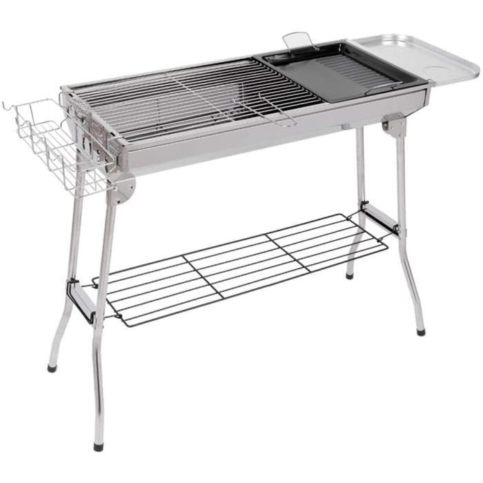 Couteaux Fourchettes Barbecue Inox Tramontina Ensemble De Couverts à Barbecue, 14 Pcs Couvert Jetable