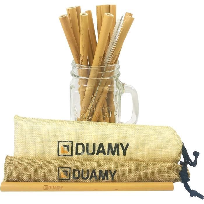 Achetez vos 10 Pailles en Bambou sur Kit Cocktail Shop : Livraison