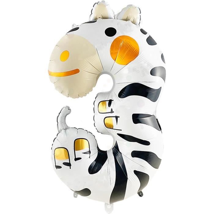 Ballon 1,Chiffre Anniversaire Geant,40"(101Cm) Ballons De Baudruche,Ballons Anniversaire 1 An