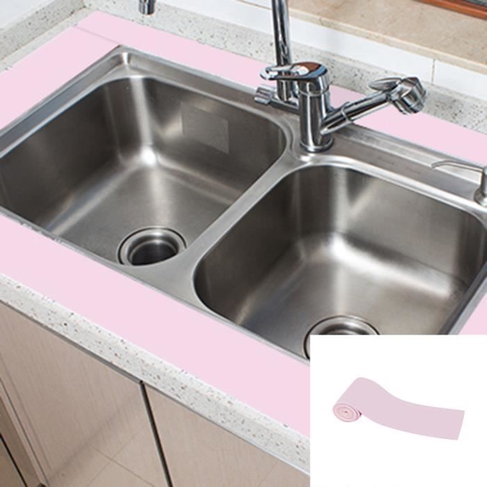 bande d etancheite pour mur de bain calfeutrage cuisine auto adhesive bord bassin d evier lco90409186pk cdiscount bricolage