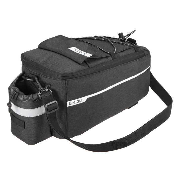 Sac Pour Velo No3189 Noirlixada Sac Isotherme Coffre Isole Velo Velo Porte Bagages Arriere Sac Rangement Reflechissant Vtt Velo Prix Pas Cher Cdiscount