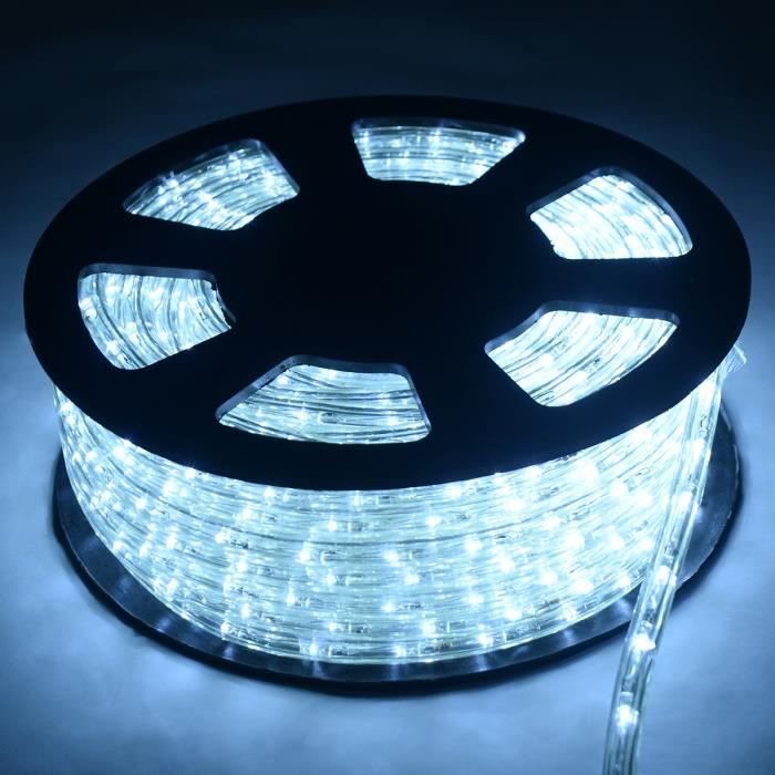 10M Tuyau Lumineux Extérieur LED Guirlande Lumineuse Décoration Noël