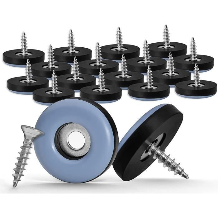 VGEBY1 – Lot De 10 Vis De Patinage à Roulettes – Longueurs 31 Et 36 Mm – En Fer Résistant – Pour Roues Avant Et Arrière