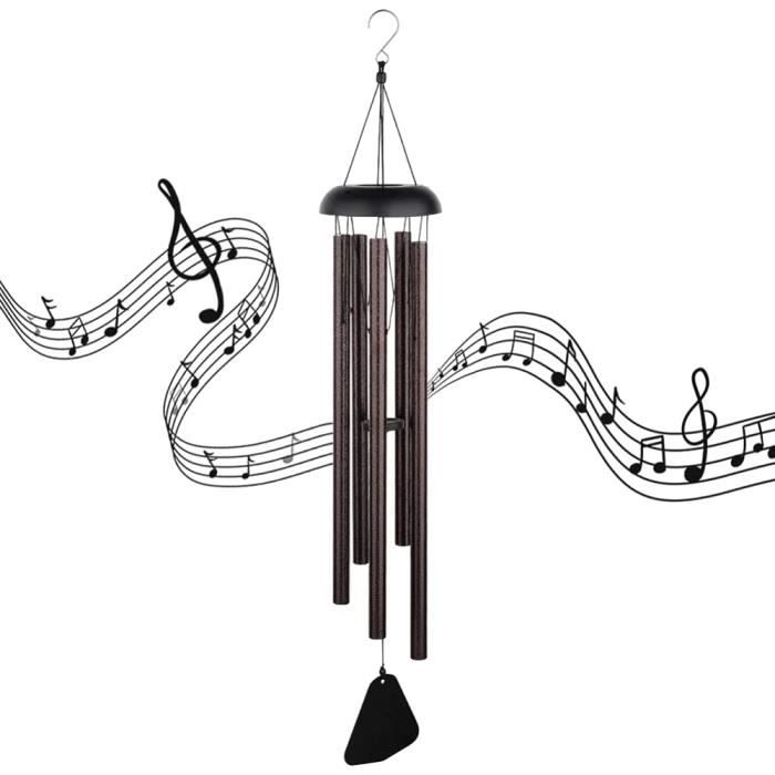 Carillons Éoliens, Carillon À Vent Extérieur, 5 Creux Tubes En