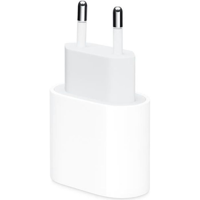Original Apple iPhone 11 Pro 18W USB C Type C Fast Charger Chargeur Adaptateur Power Adapter + USB-C to Lightning 1M Charging Cable