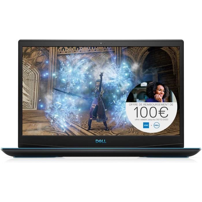 Dell Inspiron G3 15 3500 Pc Portable Gamer 15 6 Full Hd 1hz Eclipse Black Intel Core I5 8 Go De Ram Ssd 256 Go Nvidia Gtx 165 Cdiscount Informatique