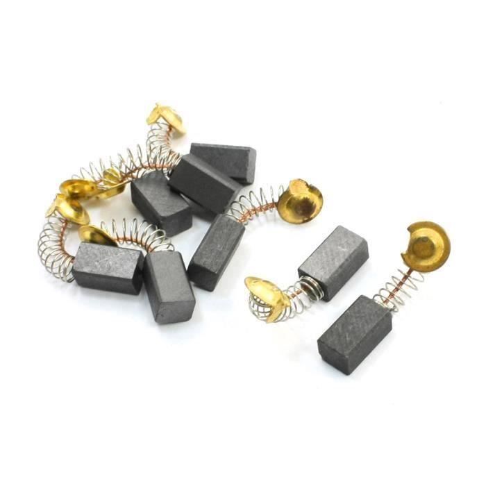 Balais De Charbon Moteur Sourcing Map 11x8x5 Mm - Pour Perceuse, Tournevis, Scie Circulaire - Lot De 2 Pièces
