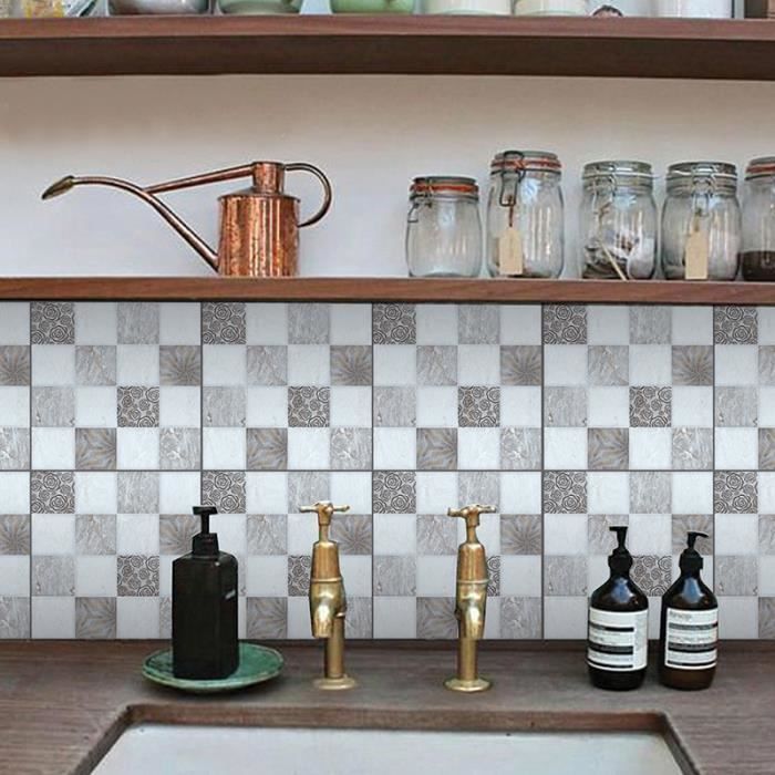 Creatif Mosaique Carrelage Autocollant Auto Adhesif Cuisine