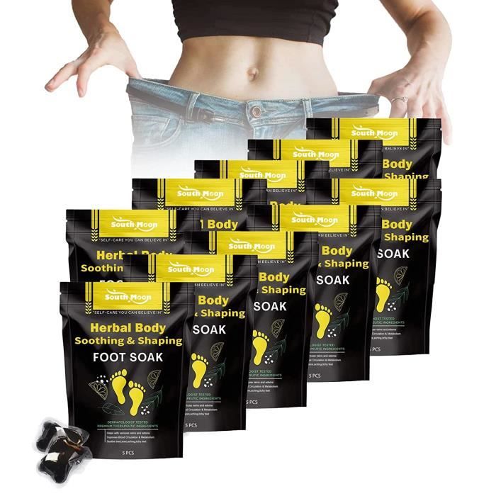 Herbal Detox&Shaping Cleansing Foot Soak Beads，body detox foot soak (10